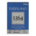 Fabriano - 1264, Blocco da disegno nero, A3, 29,7 x 42 cm, 200 g/m², ruvida