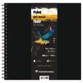 Clairefontaine - PaintON, Carta da disegno nera, 23,5 x 23,5 cm, 250 g/m², Blocco spiralato con 30 fogli