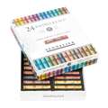 Sennelier - Pastels à l'Écu, Set in astuccio di cartone, Set da 24 pastelli interi - Toni iridescenti
