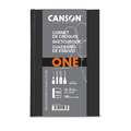 Canson - One Art Book, Quaderno per schizzi, 14 x 21,6 cm, fine, 100 g/m², quaderno per schizzi