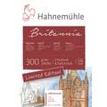 Hahnemühle - Britannia, Blocco per acquerello in edizione limitata, 17 x 24 cm, 300 g/m², opaca