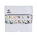 Schmincke - Akademie, Set assortiti di acquerelli fini, Set standard con 12 x 1/1 godet, set