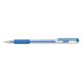 Pentel - Hybrid Grip Metallic K118, Penne gel in colori metallizzati, Blu
