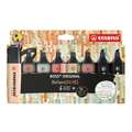 Stabilo - Boss Original, NatureColors, Set di evidenziatori, Set da 8, 2 mm|5 mm, punta a cuneo