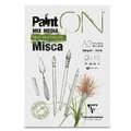 Clairefontaine - PaintON, Misca, carta per mixed media, A3, 29,7 x 42 cm, ruvida, 250 g/m², Blocco con 15 fogli