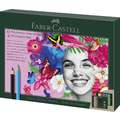 Faber-Castell - Set di matite per artisti Polychromos & Pitt Graphite Matt, Set da 40