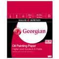 Daler-Rowney Georgian, blocco, 51 x 41 cm, 250 g/m², strutturata, blocco collato su 1 lato