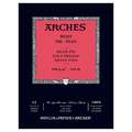 Arches - Blocco per pittura ad olio, 31 x 41 cm, strutturata, 300 g/m², blocco collato su 1 lato