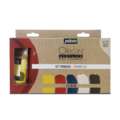 Pébéo - Origin Acrylics, Set di colori acrilici sostenibili, set, Primary Set , 5 tubetti x 60 ml