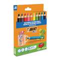 Bic - Kids, Multisurface, Set assortiti di matite colorate, Set da 10