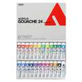 Holbein - HAG Acrylic Gouache, Set assortiti, 24 x 20 ml, set