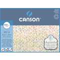 Canson - Aquarelle, Carta per acquerello, 23 x 31 cm, ruvida, 300 g/m², Blocco collato su 4 lati con 20 fogli