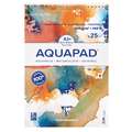 Clairefontaine - Goldline Aquapad, Blocco spiralato, fine (cold pressed), 300 g/m²