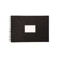 Clairefontaine - Album per acquerello da viaggio, A4, 21 x 29,7 cm, 300 g/m², fine (cold pressed), Copertina nera