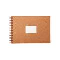 Clairefontaine - Album per acquerello da viaggio, A4, 21 x 29,7 cm, 300 g/m², fine (cold pressed), Copertina color avana