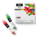 Liquitex - Paint Marker, Set assortiti da 6 marker acrilici, punta larga (fluo)