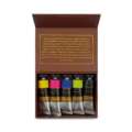 Charvin - Extra-Fine Pocket Box, Set di acrilici 5 x 20 ml, Brown Box - Intense
