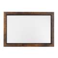 Telaio telato con cornice a cassetta e kit di montaggio, 60 x 80 cm, Noce, 60 x 80 cm