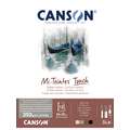 Canson - Mi-Teintes Touch, Blocco pastello & mixed media, 24 x 32 cm, 350 g/m², ruvida|strutturata