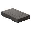 Falken - Purebox, Scatole per archivio, A6, 10,5 x 14,8 cm, Nero, Altezza 2,5 cm
