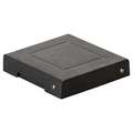 Falken - Purebox, Scatole per archivio, 12 x 12 cm, Nero, Altezza 2,5 cm