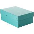 Falken - Purebox, Scatole per archivio, A5, 14,8 x 21 cm, Azzurro pastello, Altezza 10 cm