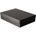 Falken - Purebox, Scatole per archivio, A3, 29,7 x 42 cm, Nero, Altezza 10 cm