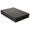 Falken - Purebox, Scatole per archivio, A2, 42 x 59,4 cm, Nero, Altezza 10 cm