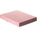 Falken - Purebox, Scatole per archivio, A4, 21 x 29,7 cm, Rosa pastello, Altezza 4 cm