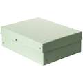 Falken - Purebox, Scatole per archivio, A4, 21 x 29,7 cm, Verde pastello, Altezza 10 cm
