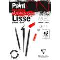 Clairefontaine - PaintON, Carta Mix Media Lisse, A6, 10,5 x 14,8 cm, liscia, 250 g/m²