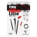 Clairefontaine - PaintON, Carta Mix Media Lisse, blocco spiralato, A4, 21 x 29,7 cm, 250 g/m²