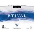 Clairefontaine - Etival, Blocco per acquerello, grana fina, 36 x 48 cm, 300 g/m², fine (cold pressed), Blocco con 25 fogli