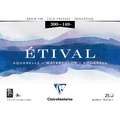 Clairefontaine - Etival, Blocco per acquerello, grana fina, 42 x 56 cm, 300 g/m², fine (cold pressed), Blocco con 25 fogli
