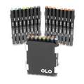 OLO - Premium Marker Carry Case, Set piccoli (4)