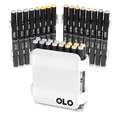 OLO - Premium Marker Carry Case, Set piccoli, Set Pastel