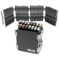 OLO - Premium Marker Carry Case, Set grandi, Set Gray