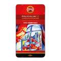 Koh-I-Noor - Polycolor, Set di matite colorate per artisti, Set da 12, set
