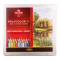 Koh-I-Noor - Polycolor, Set di matite colorate per artisti, Set da 24 - Paesaggi, set