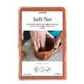 Glorex -  Hobby time, Argilla naturale Soft Ton, 0,5 kg, Terracotta