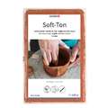 Glorex -  Hobby time, Argilla naturale Soft Ton, 1 kg, Terracotta