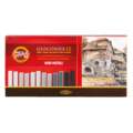 Koh-I-Noor - Gioconda, Pastelli, Set da 12 bruni e grigi, Set da 12 - Grigi, set