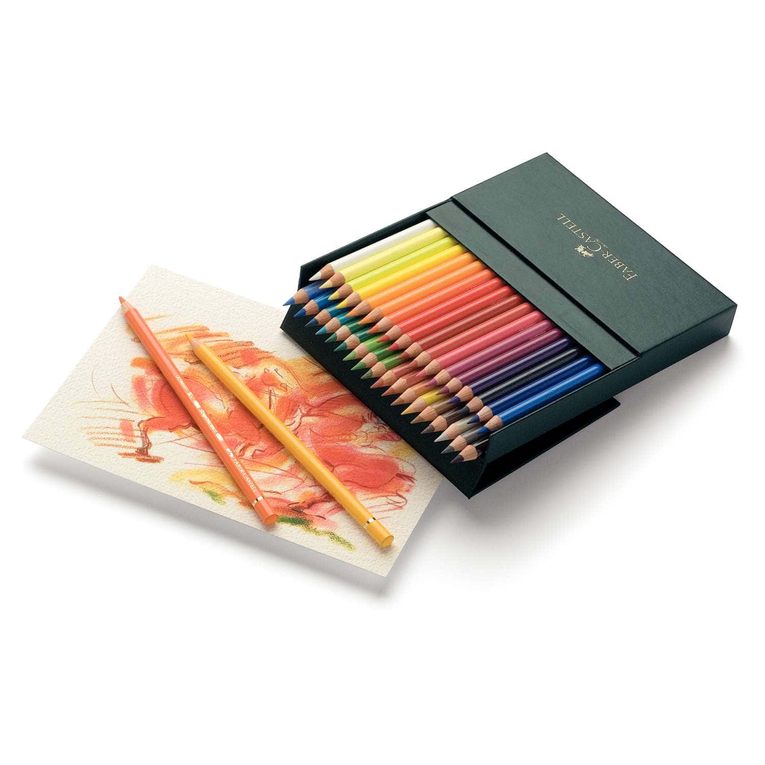 Faber-Castell Polychromos, Atelierbox, con matite colorate per