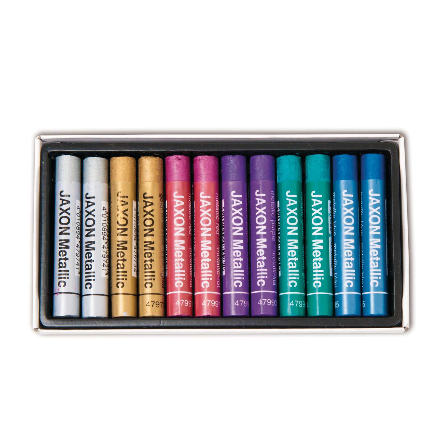 Primo Astuccio 25 Pastelli A Olio Colori Assortiti Per Disegno Artistico - 13