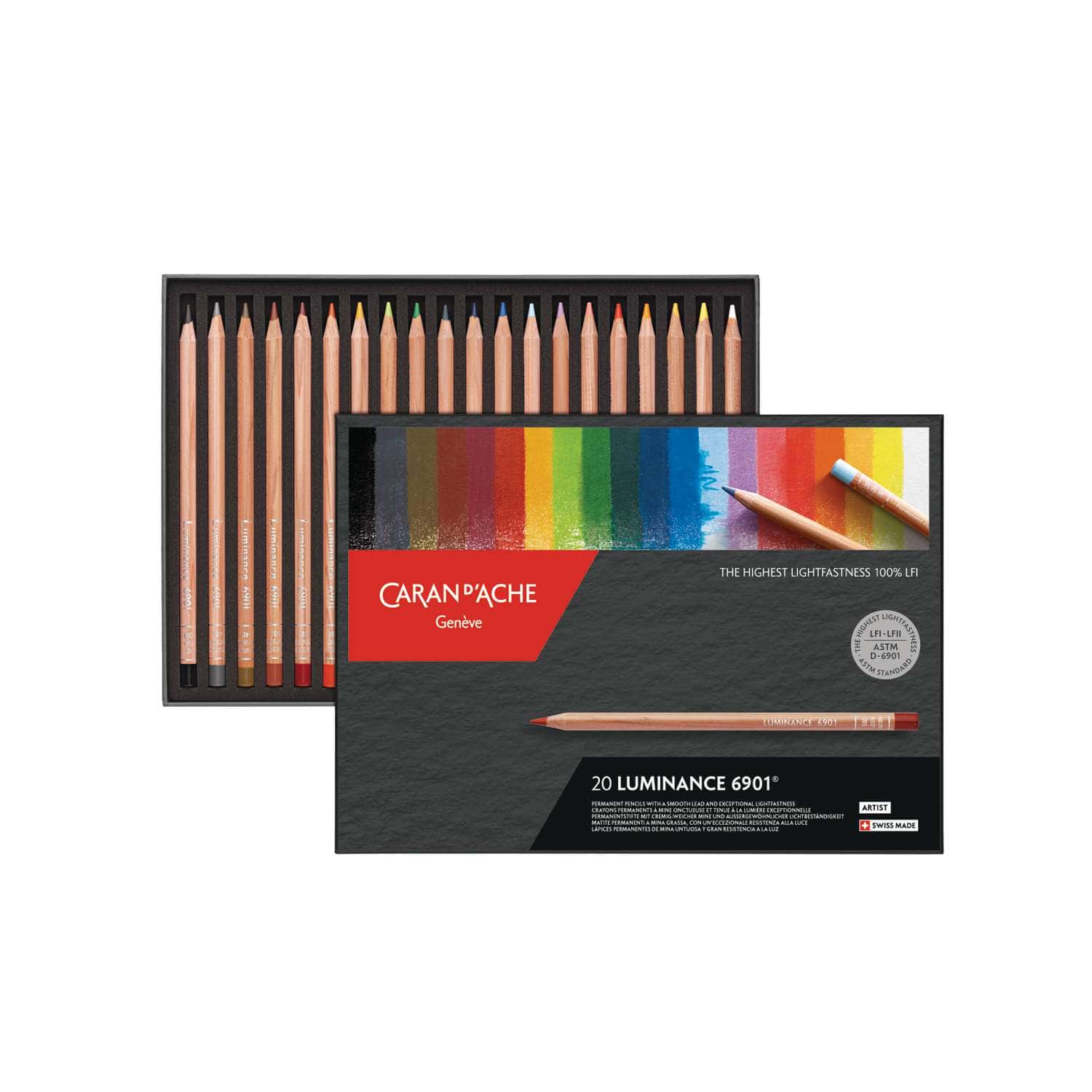 Caran D'Ache - Luminance 6901, Set di matite colorate