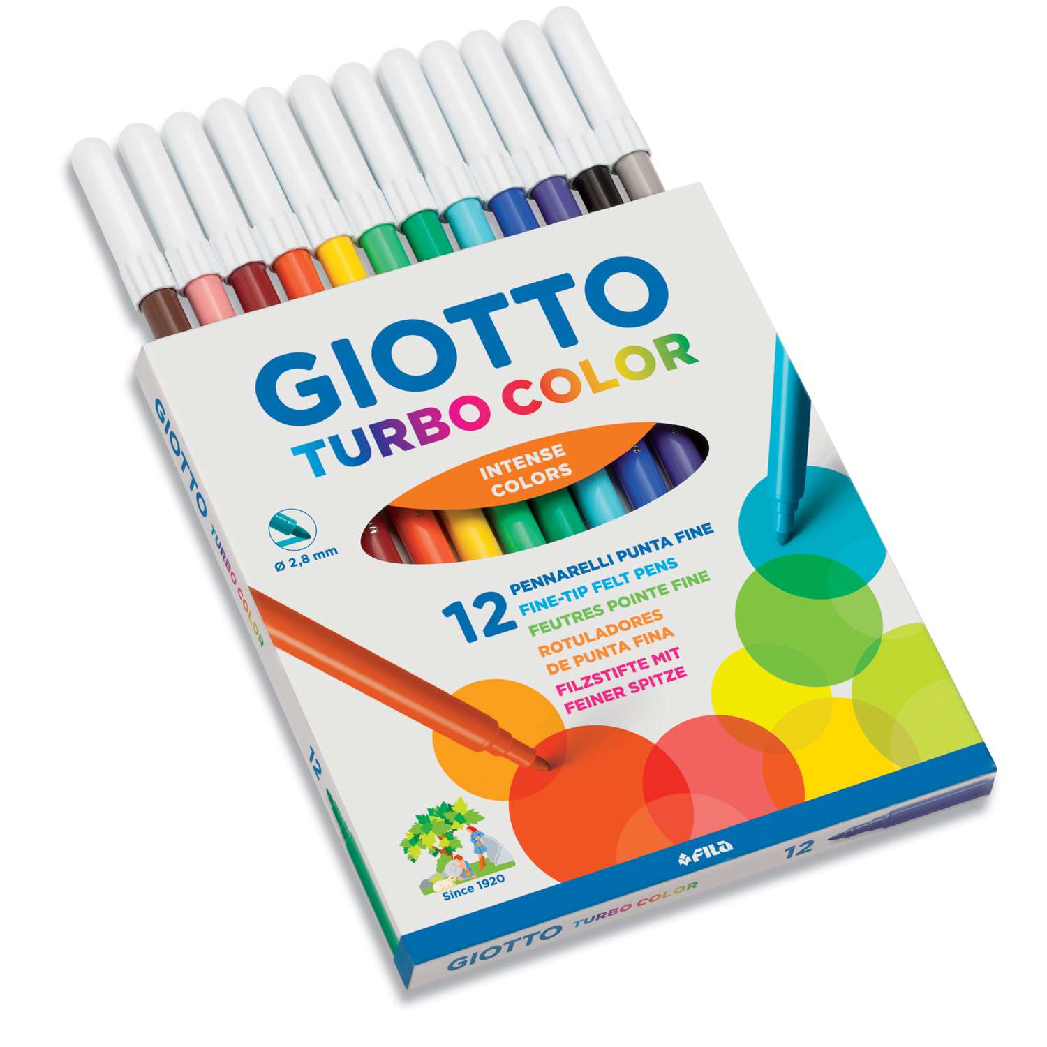 Giotto - Turbo Color, Set di pennarelli colorati