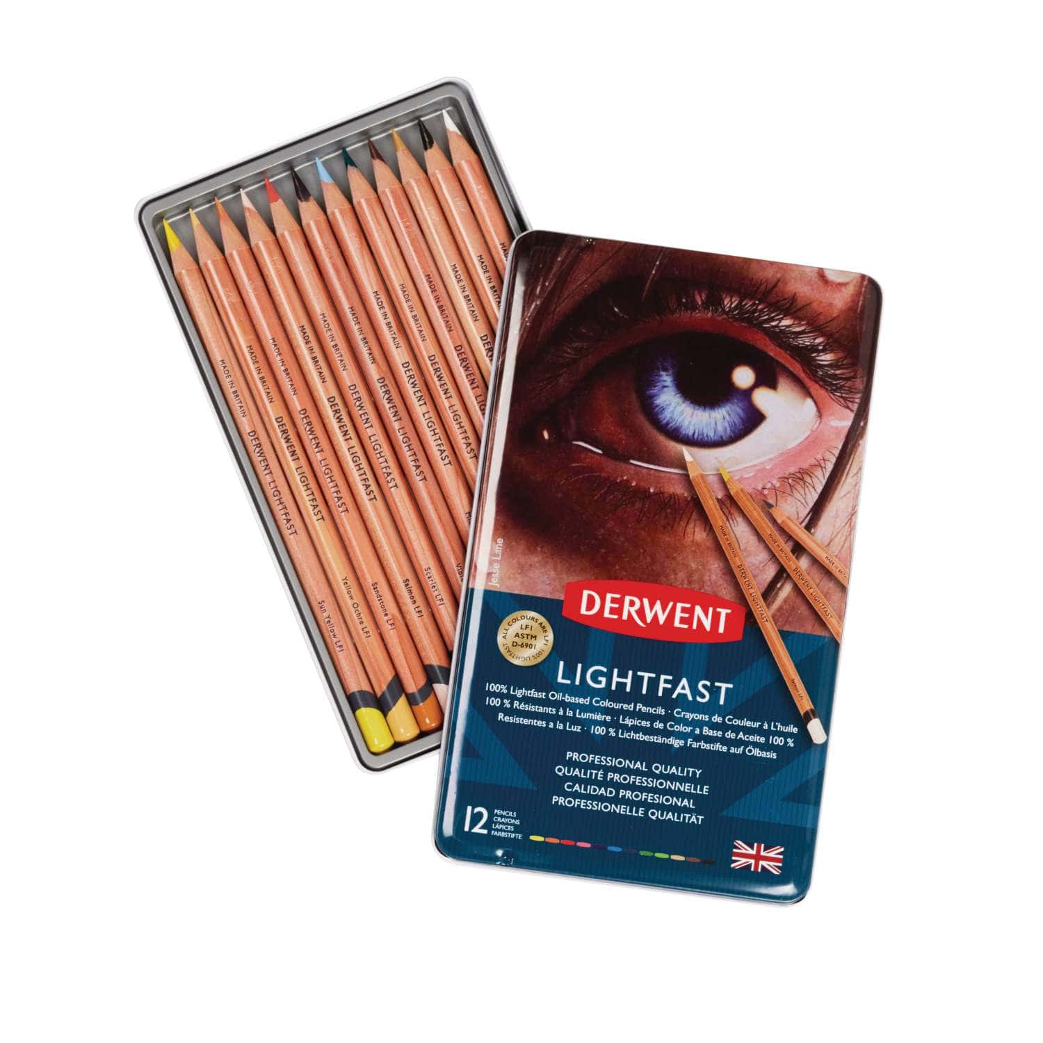 Derwent - Lightfast, set di matite a base d'olio