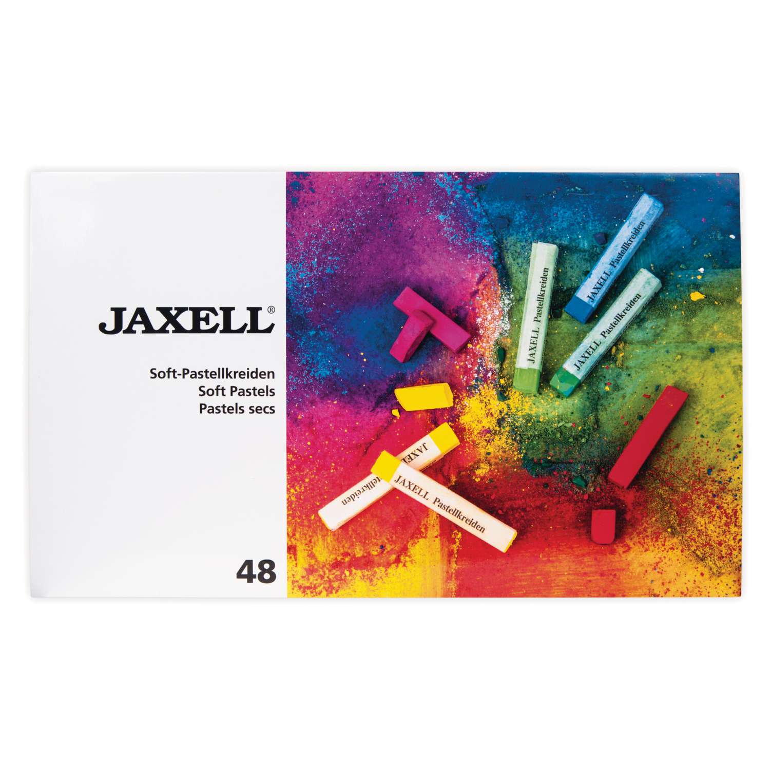 Multicolore fatti a mano 15er Honsell Set di pastelli per disegno morbidi 