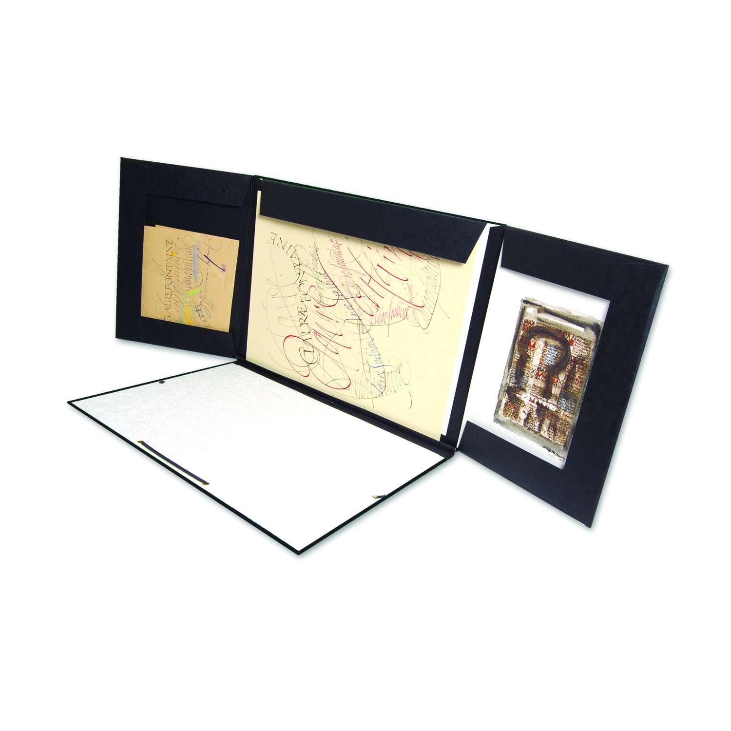 Clairefontaine 144706C rivestimento carta Maya fucsia Cartella portadisegni con chiusura con elastico 37x52 cm 