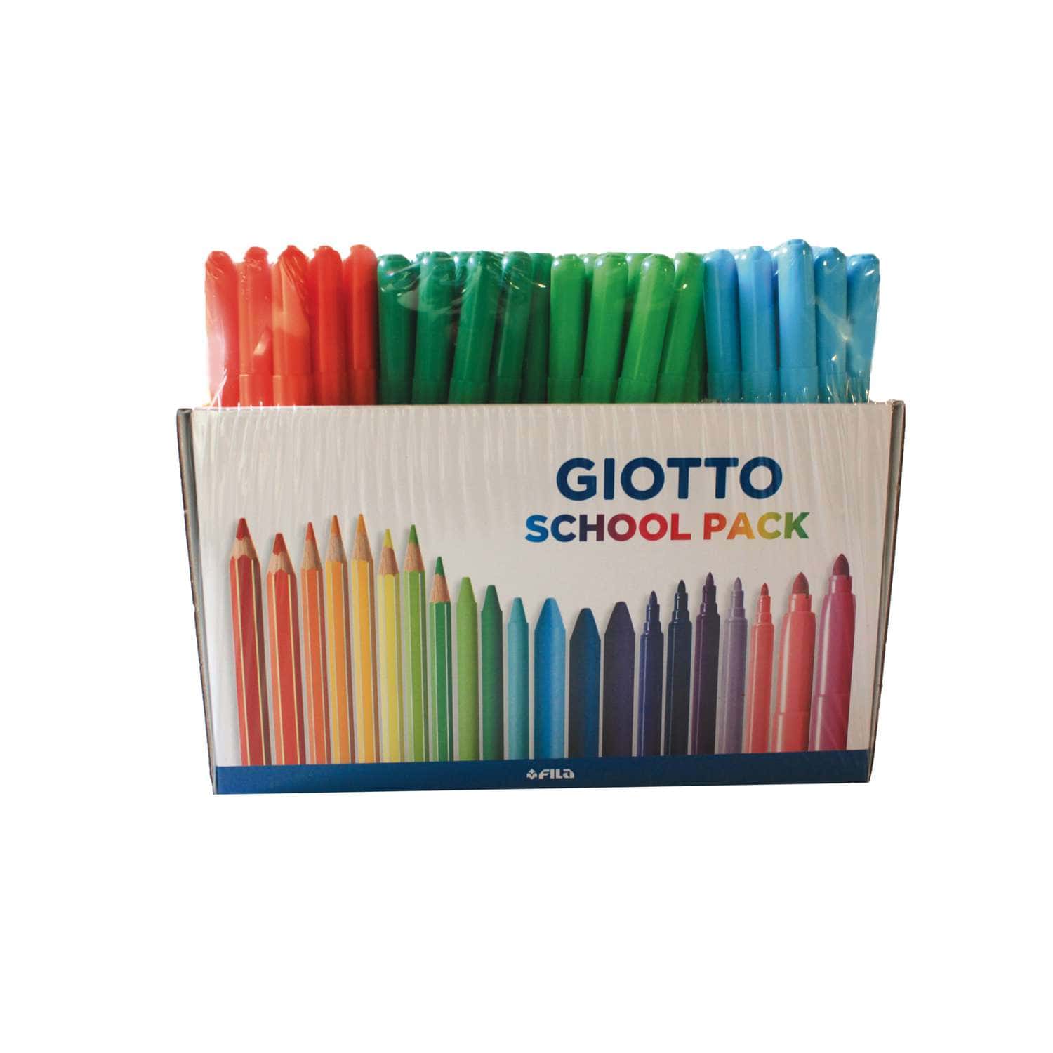 Giotto - Turbo Color, Set da 288 pennarelli per la scuola